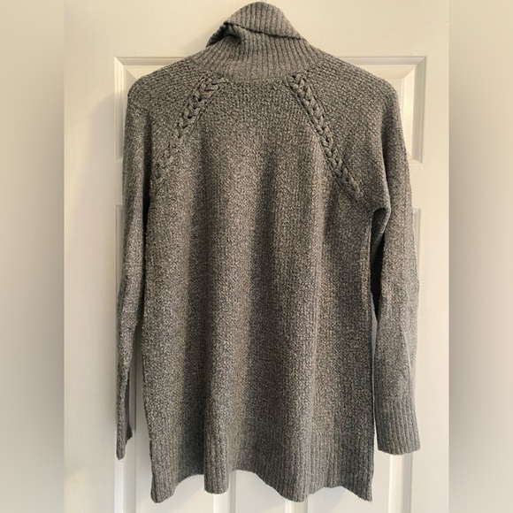 American Eagle Women’s Tunic Cowl Neck Sweater Size L - Picture 4 of 5